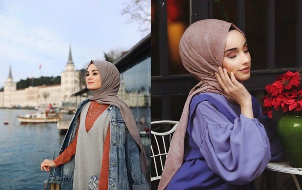 hidžáb šál modely