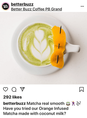 Jak prodávat více produktů na Instagramu, příklad stylizované fotografie 2.