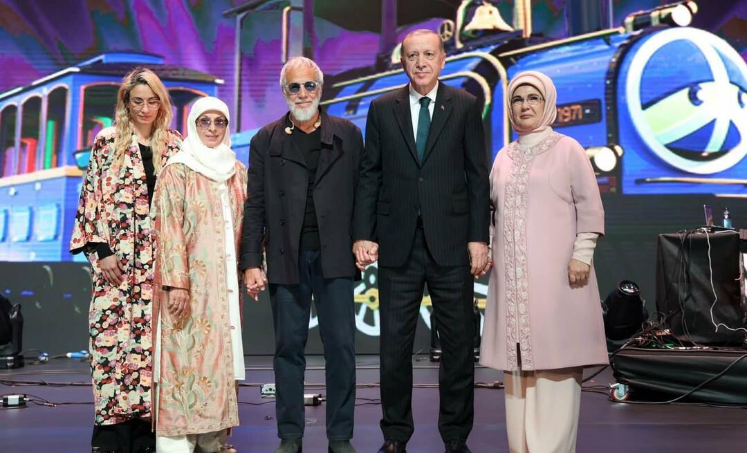 Emine Erdogan sdílela z koncertu Yusuf Islam!