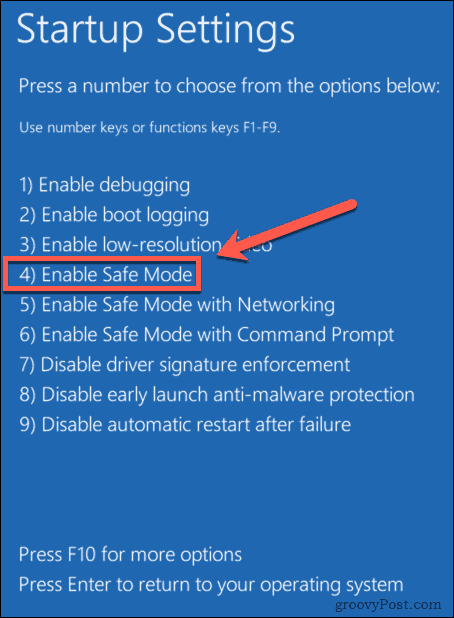 Windows 11 povolí nouzový režim