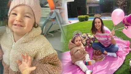 Narozeninový dort od zpěvačky Bengü její dceři Zeynep! Baby Zeynep má 1 rok ...
