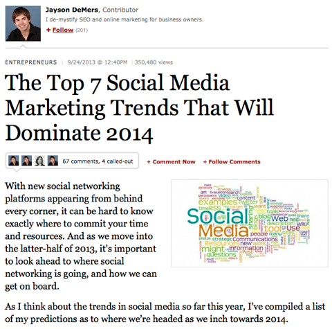 nejlepších 7 marketingových trendů v sociálních médiích