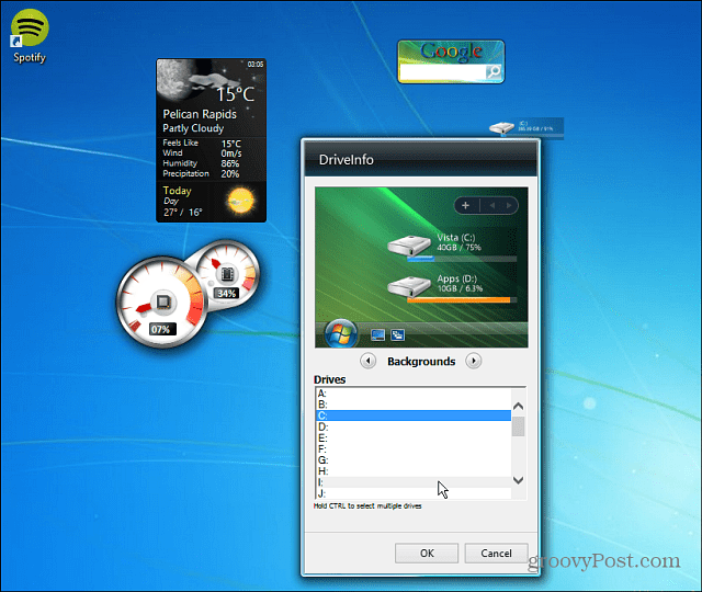 Jak přidat desktopové miniaplikace zpět do Windows 8