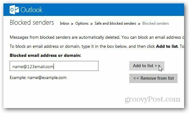 Seznam blokovaných aplikací Outlook 4