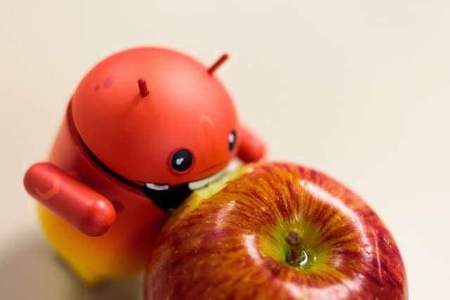Android jíst Apple