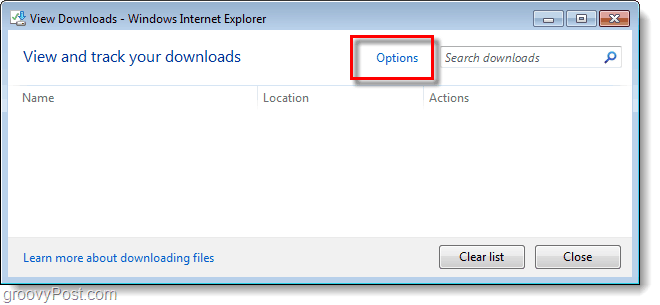 Jak změnit výchozí složku pro stahování aplikace Internet Explorer 9