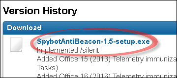 spybot anti-beacon-download