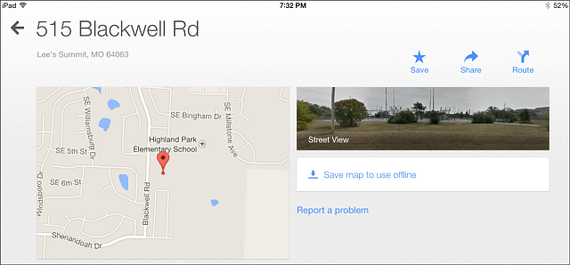 Mapy Google pro iOS