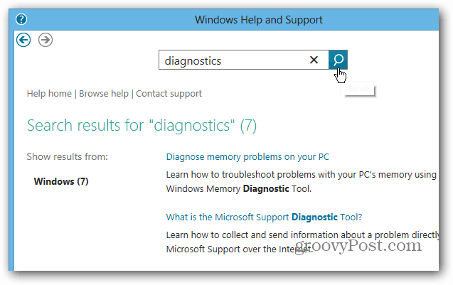 Jak získat přístup k nápovědě a podpoře Windows 8