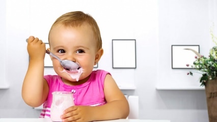 Jogurtový recept s mateřským mlékem! Jak vyrobit praktický jogurt pro kojence? Prokazování jogurtu ...