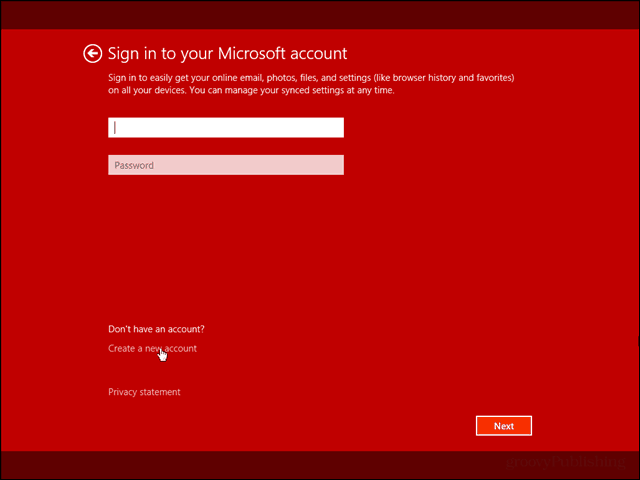 přihlaste se ke svému účtu Microsoft