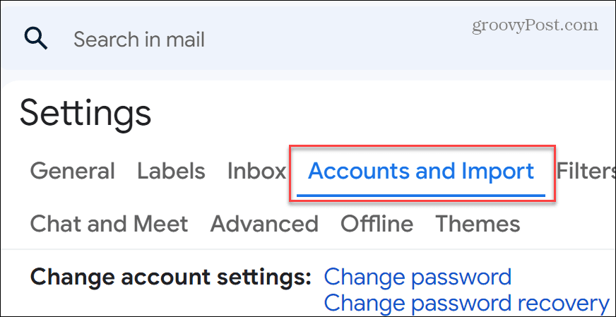 Importujte e-mail z Outlooku do Gmailu