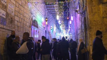 Jeruzalémské ulice jsou v ramadánu brilantní