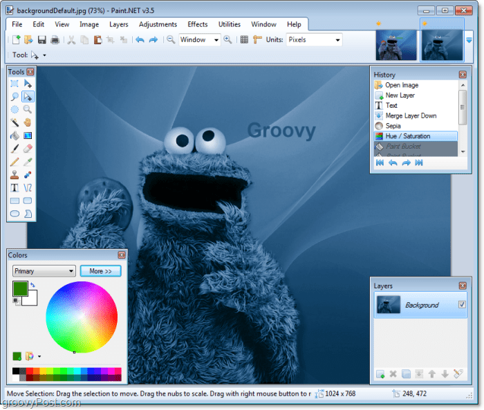 proměňte ekookie monstrum ještě více s modrou barvou. NET nové funkce z aktualizace 3.5