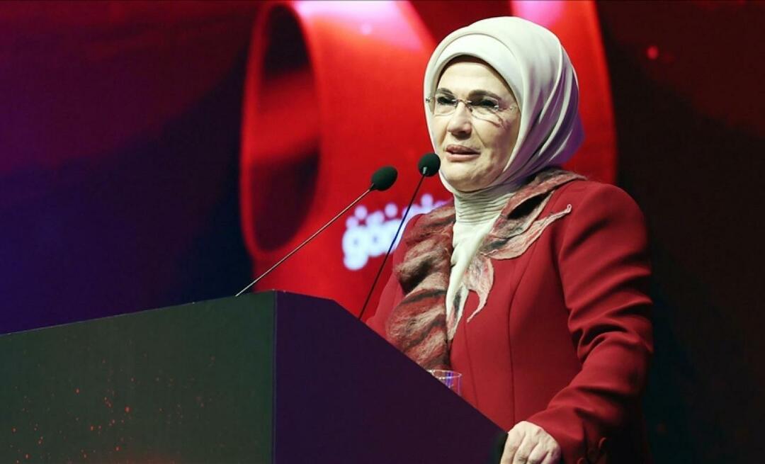 Zpráva „Brzy se uzdrav“ od Emine Erdoganové po zemětřesení v Malatyi!