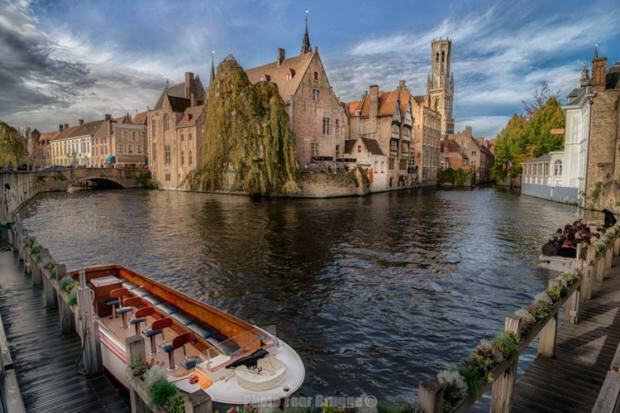 Plavba po kanálu Brugge