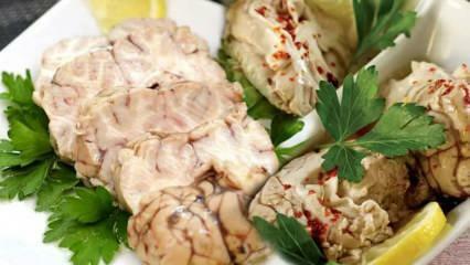 Jak udělat mozkový salát? Recept na studený mozkový salát! Mozkový salát MasterChef