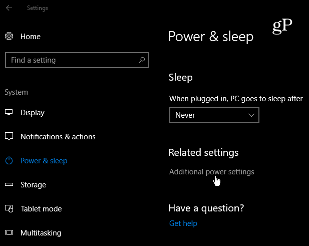 Jak přizpůsobit, co tlačítko napájení v systému Windows 10 dělá