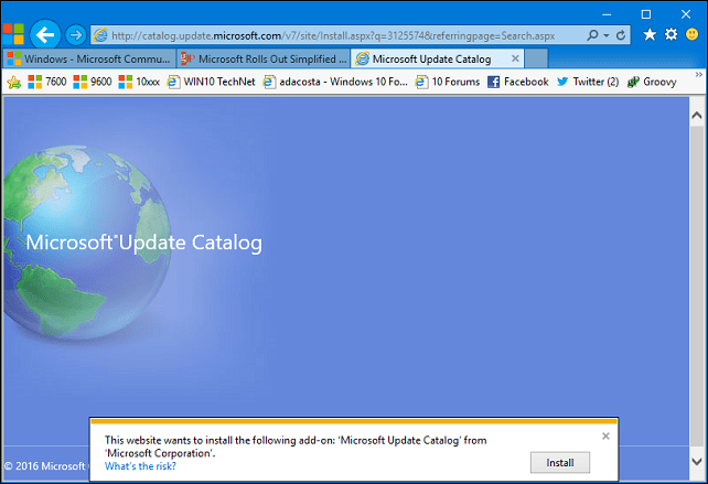 zálohování Windows Update 1
