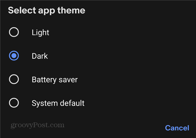 ebay dark mode dark light