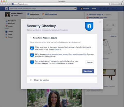 Facebook testuje novou funkci kontroly zabezpečení