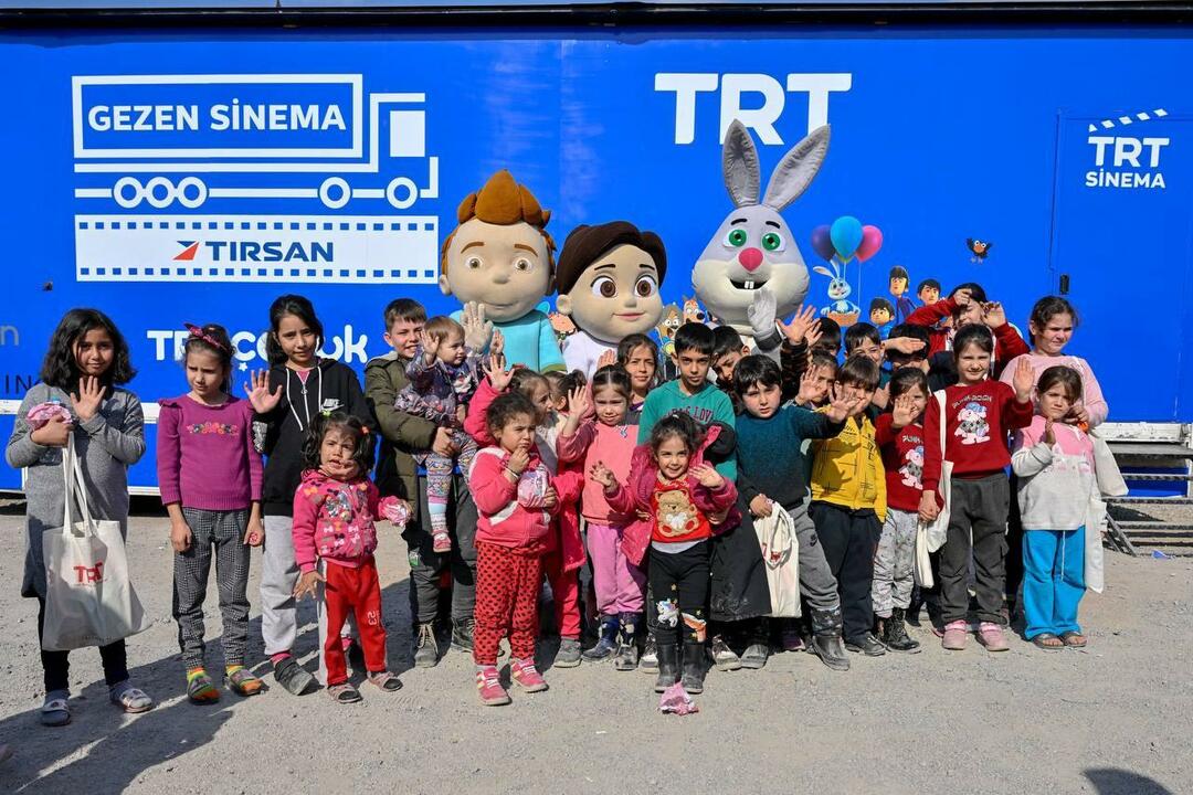 Kino TRT Gezen vykouzlilo úsměv na tvářích obětí zemětřesení