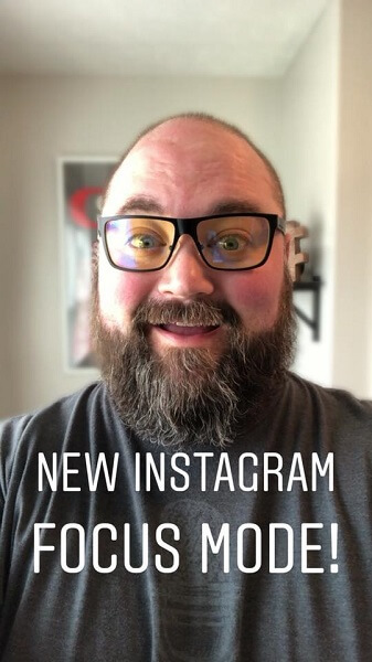 Instagram zavádí Focus, funkci portrétu, která rozmazává pozadí a udržuje váš obličej ostrý pro stylizovaný profesionální fotografický vzhled.