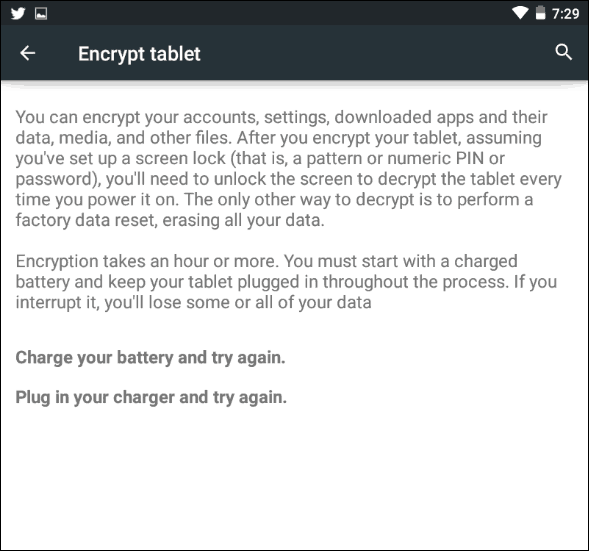Jak šifrovat váš Android 5.0 Tablet nebo Smartphone