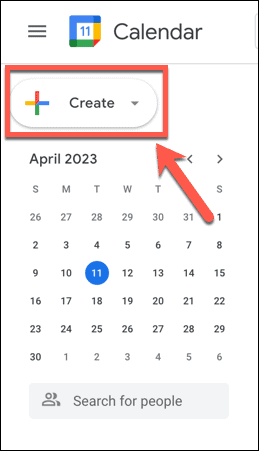 vytvoření kalendáře google