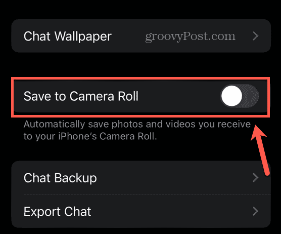 Whatsapp uložit do fotoaparátu roll off