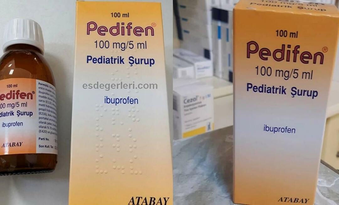 Co je Pedifen sirup, k čemu se používá? Pedifen sirup 2023 cena