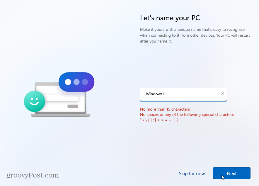 Název Windows 11 PC