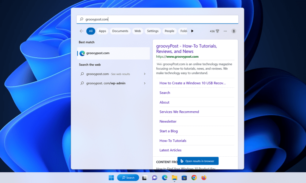 Jak skrýt nebo změnit vyhledávací pole na hlavním panelu v systému Windows 11
