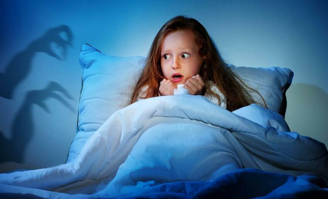 Jak by se mělo přistupovat k dětem s nočním strachem? Jaké jsou příčiny nočního strachu?