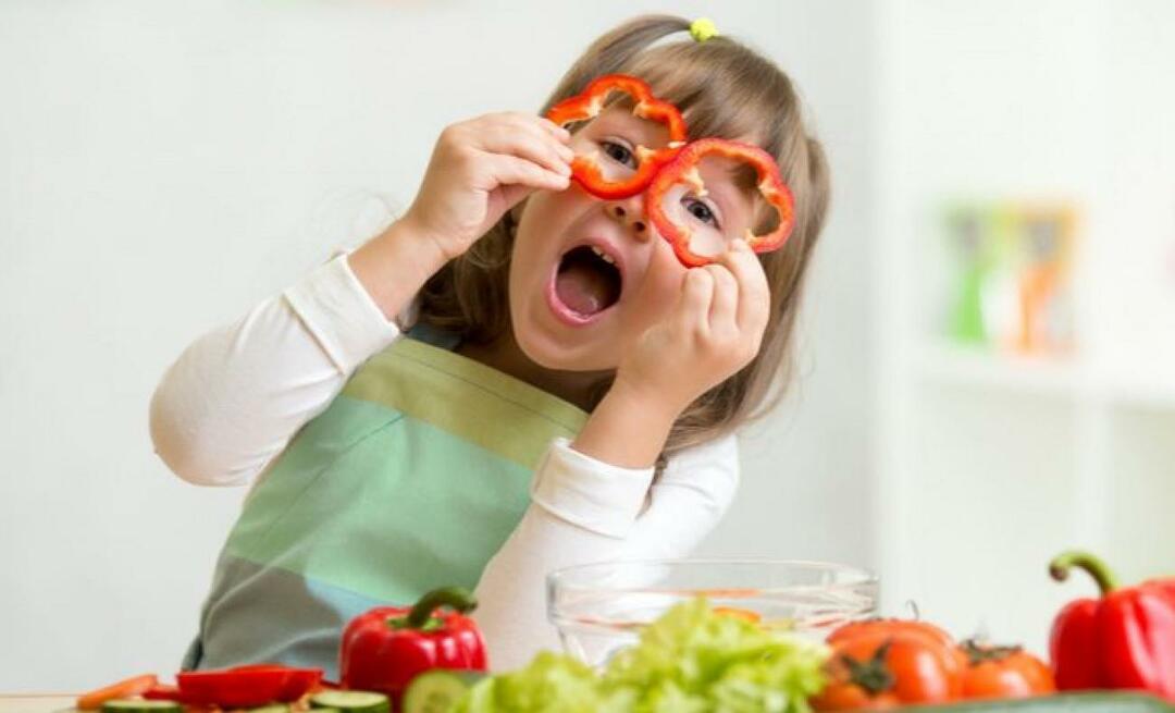 Jaká by měla být správná výživa u dětí? Zde je lednové ovoce a zelenina...
