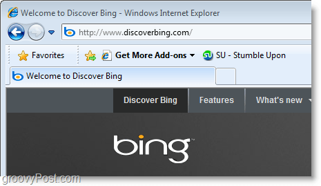 Internet Explorer 8 - vše čisté! žádné další navrhované weby