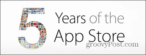 Pět let App Store