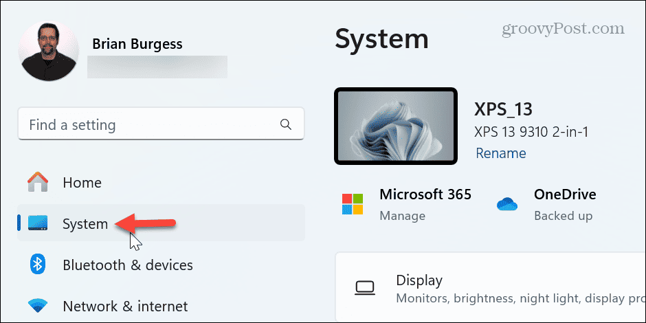 nastavení systému windows 11