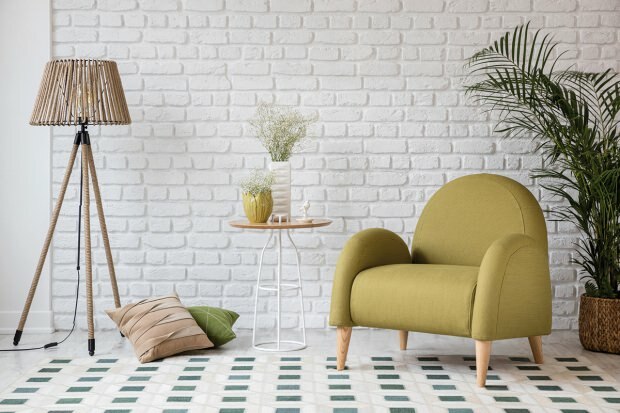 Harmonie zeleného nábytku v domácí dekoraci