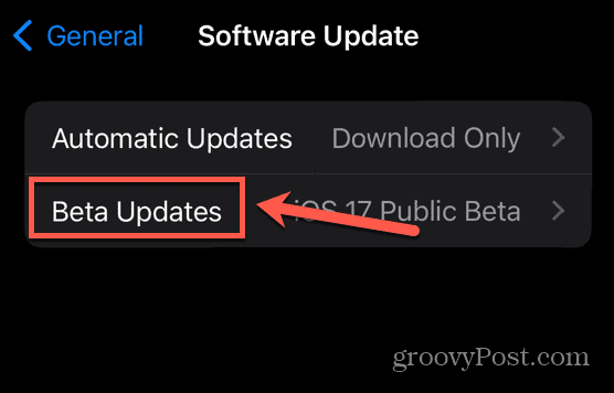 iphone beta aktualizace