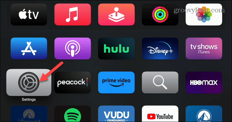 Zakažte automatické přehrávání videa a zvuku na Apple TV