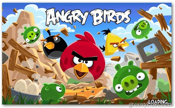 Angry Birds létají na 6,5 ​​milionu mobilních zařízení během Vánoc