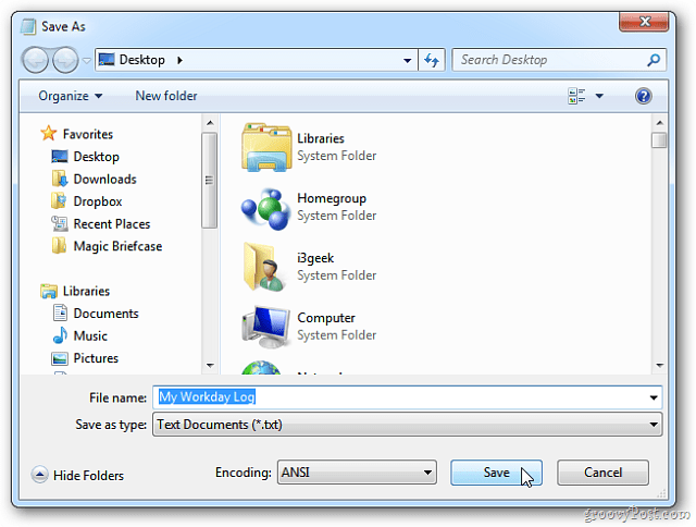 Poznámkový blok systému Windows: Vytvořte protokoly s časovým razítkem
