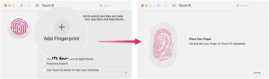 Problémy s Touch ID: Přidejte otisk prstu