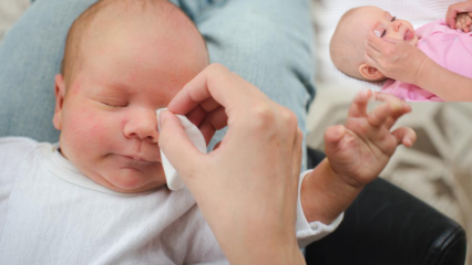 Jak odstranit otřepy u kojenců? Způsobuje oční otřesy u dětí? Masáž Burr s mateřským mlékem