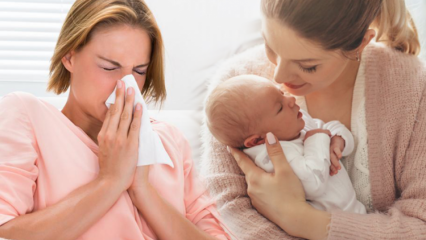 Jak prochází chřipka u kojících matek? Nejúčinnější bylinná řešení pro chřipku kojícím matkám