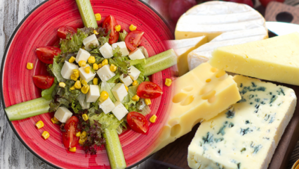 Sýrová strava, která zhubla 10 kilogramů za 15 dní! Jak jíst, který sýr je slabý? Šoková strava s tvarohem a salátem