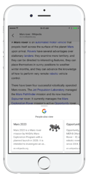 Google představuje nový nástroj pro zjišťování obsahu v aplikaci Google pro iOS.