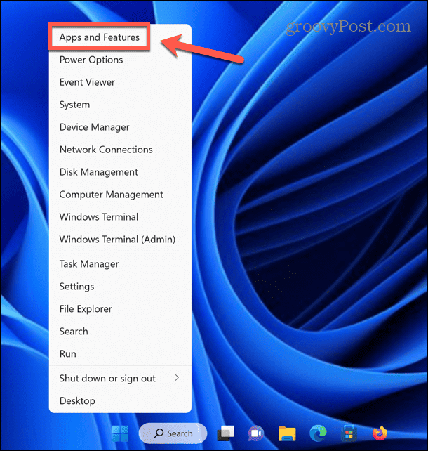 aplikace a funkce systému Windows 11