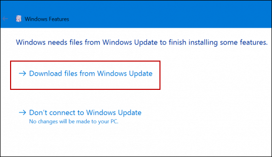 Aktualizace instalačních oken .net